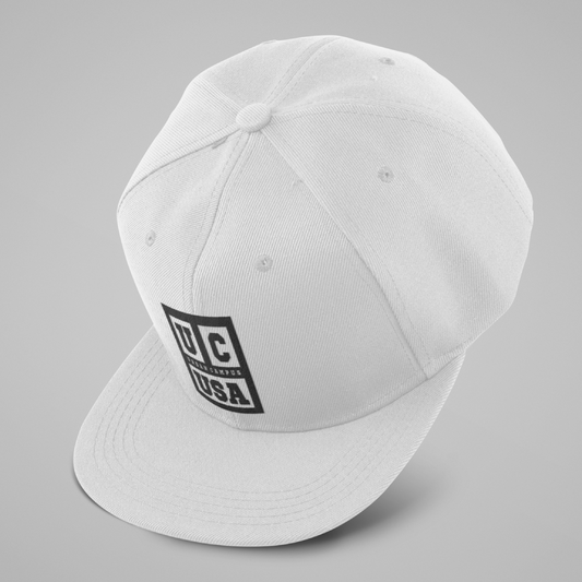 “CROWN THE CAMPUS” Hat – Black/White